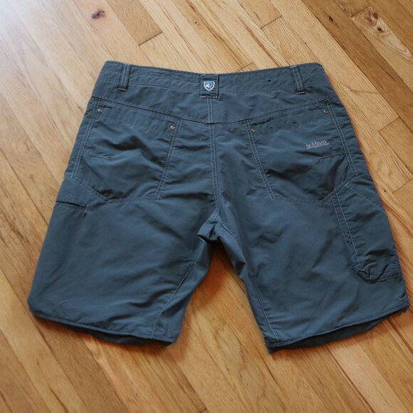 KUHL Pants Mens 36x30 Green Khaki STEALTH Convertible NYLON Hiking Outdoors - Picture 8 of 10